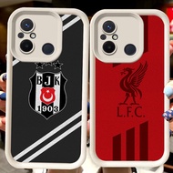 H125 FC Football Club White Casing for Xiaomi Redmi Note poco 10C 9T 7 M3 A5 12C 9A C55 C65 A1 9C M4