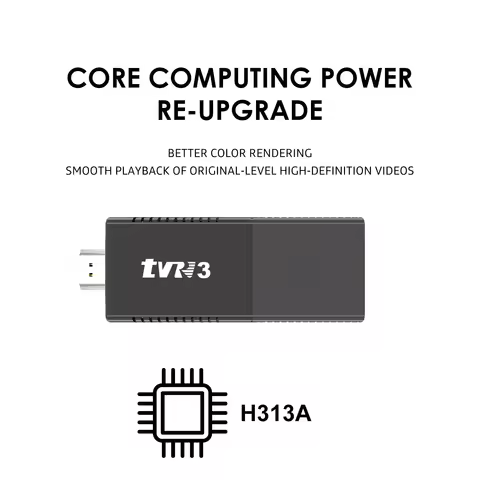 Smart TV Stick Quad Core Android TV Stick Ultrta HD Home Media Player 4K Streaming TV Box Android TV