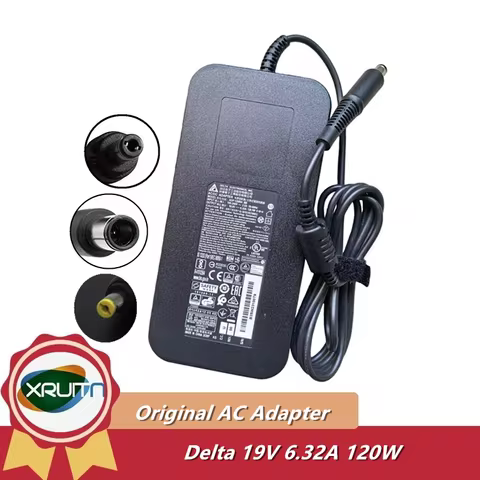 Genuine Delta ADP-120RH D ADP-120RH BB ADP-120ZB BB 19V 6.32A 120W Laptop AC Adapter Charger for Int