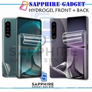 Hydrogel Front + Back Screen Protector for Sony Xperia 5 V / Xperia 5 IV / Xperia 5 III / Xperia 5 I