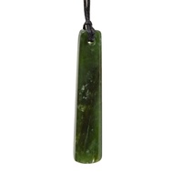 100% New Zealand Jade Necklace for Men and Women, Hand Carved Maori Inspired Jade Pendant for Men Wi