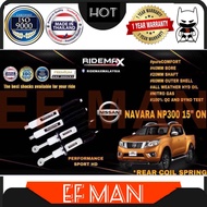 NISSAN NAVARA Np300 D40 FRONTIER D22 RIDEMAX LIFT UP 2"HIGH LOW ABSORBER TWIN TUBE GAS SHOCK HEAVY D