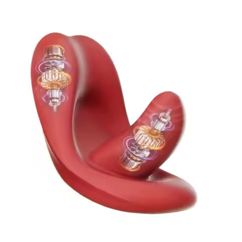 The tongue wearing application controls the insertion of a powerful vibrating egg vibrator female ma