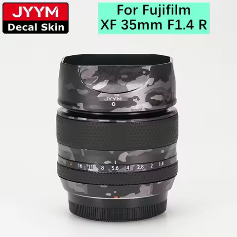 Customized Sticker For Fuji Fujifilm XF 35mm F1.4 R Camera Lens Decal Skin Vinyl Wrap Protective Fil