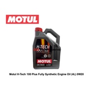 Motul H-Tech 100 Plus Fully Synthetic Engine Oil (4L) 0W20