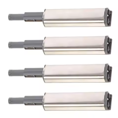 4 Pcs Cabinet Door Automatic Opener Push Touch Latch Magnet Rv Drawer Plastic Iron Locking Hidden