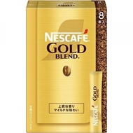 Nestlé Nescafe Gold Blend Stick Black, pack of 8