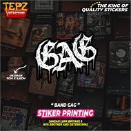 STICKERS (GAG) BAND STICKERS|METAL STICKERS|TUMBLR stickers|AESTHETIC STICKERS