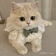 Pakaian Puteri Kecil Nipis Kucing Pakaian Pemanas Leher Kolar Kucing