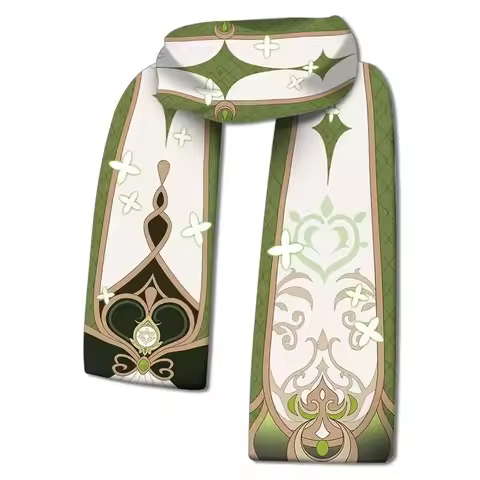 DY20Anime Genshin Impact Warm Scarfs Keqing Zhongli Diluc Venti Klee Qiqi Lumine Eula Hu Tao Morax C