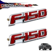 Logo "F-150" Red Chrome F-150 Ford 2 4 Doors Year