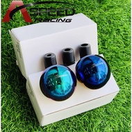 JDM Style Shift Knob Universal js racing Shift Knob J'S RACING BLUE TITANIUM SHIFT KNOB Dazzle the c