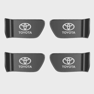 Toyota | 4pcs metal Car Interior Door Handle Ornament Case Sticker Shell Metal For Toyota Crown C-hr