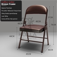 Foldable Chair Folding Chair Waterproof Seat Designer Dining Chair/ Conference Chair