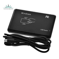 USB RFID Reader 125khz EM4100 ID Contactless Sensitivity Smart Card Reader TK4100 Support Window Sys