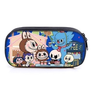 1 LAYER LA BU BU Color 3D Exquisite Cartoon Student Stationery Pencil Case kotak pensil Children's S