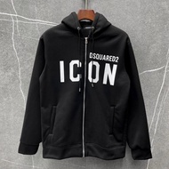 Dsquared2 ICON unisex hoodie for men and women with hood - ICON jacket hot winter 2024 New 2025