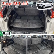 FLASH 5D 6D DUST-PROOF leather trunk mat Zotye Z8 standard Form, waterproof