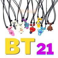 BTS NECKLACE BT21 3D NECKLACE Children's Necklace