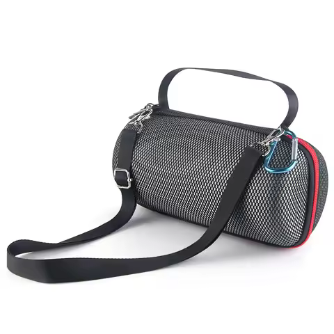 Newest Grid Case for JBL Pulse 4 Carrying Bag Cover Case for JBL Pulse4 Bluetooth Speaker Zipper Tra