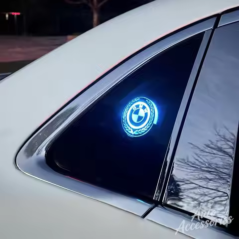 Car Windows Atmosphere Lamp Door Triangle Window Modified LED Light Ambient Lighting For BMW 1 3 5 7