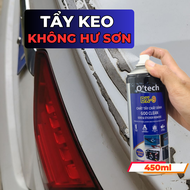 Combo chất tẩy băng keo tẩy sơn decal Otech tẩy được chất dính và nhựa đường BX-8 và BX-9