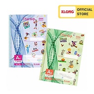 Sổ kẻ ngang lò xo đơn xé Startup KLONG A4 500 trang 70/92; MS: 982