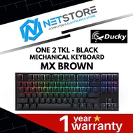 DUCKY ONE 2 TKL - BLACK MECHANICAL KEYBOARD MX BROWN - DKON1787ST-BUSPDAZT1