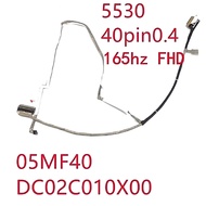 For Dell G15 5530 5535 5540 5545LCD screen video display flex cable 165HZ 240HZ 360HZ 120HZ 144HZ