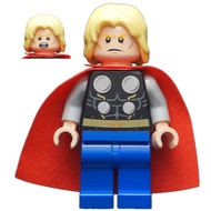 Lego Marvel Super Heroes SH0098: Thor - Starched Fabric Cape, Blue Legs. 76018.