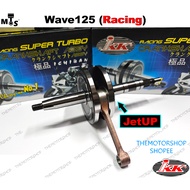 👍IKK WAVE125 JETROD 4MM +8MM / 6MM +12MM / 7MM +14MM CRANKSAP WAVE125 Crankshaft RACING JET ROD ORIG