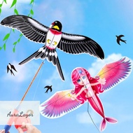 [AuraLayor] (Only kites)mini kites flying for children 3d kite pocket kite dynamic wing eagle kite M