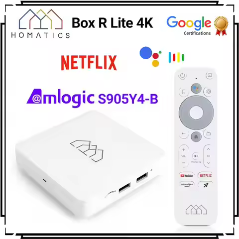HOMATICS Box R Lite 4K TV Box Androidtv 12 Player Google Netflix Certified Amlogic S905Y4-B Dolby At