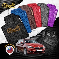 [OEM] BMW 2 Series F45 Active Tourer (2015-Present) Pre-cut Car Mat Karpet Kereta Coil Tebal Floor C