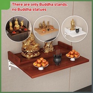 Console Table New Chinese Style Table Wall-Mounted Buddha Shrine Buddha Cabinet Shrine Buddha Shrine Enshrine God Of Wealth Guanyin Bodhisattva Buddha Table Altar Shelf Guan Gong