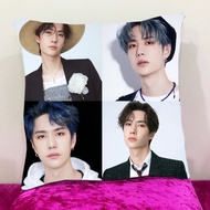 หมอนอิงสั่งทำ ใส่ได้4รูป หมอนอิงขนนุ่ม หมอนอิงโซฟา หมอนอิงในรถ หมอนอิง Cushions Wang Yibo หวังอี้ป๋อ