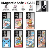 Samsung Galaxy S26 S25 S24 S23 S22 Ultra Plus Phone Case【Bugcat Capoo】CASETiFY Mirror Magnetic Safe 