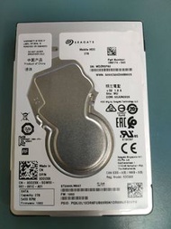 【Seagate】2.5吋硬碟 2TB(二手良品)