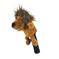 AMEYXGS Golf Club Head Covers Animals Cartoon Lion Head Protection Golf Club HeadCovers