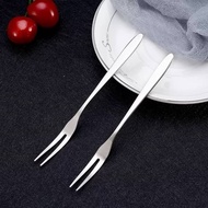 Dessert Forks Fruits Cake Mini Folk Stainless Steel