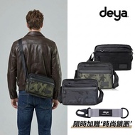 De deya cross Classic Side Backpack Black Camouflage Green-Multi-Layer Storage Environmentally Frien