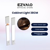 EZVALO 38cm LED Under Cabinet Light Rechargeable Motion Sensor Touch Control 3 Color Temps Closet Ki