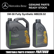 READYSTOCK ORIGINAL Mercedes Benz 5W30 Fully Synthetic Engine Oil 229.52 Minyak Hitam Enjin 5L 1L