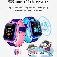 【Latest】Q19 Jam Kids Smart Watch Phone Watch Camera Flashlight Accurate Location Position Smartwatch SOS/LBS GPS IP67 Wa