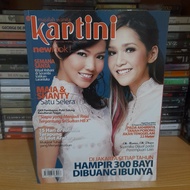 Majalah Kartini edisi April 2007 cover Shanty & Maia