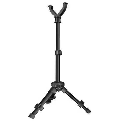 CVLIFE Rest Tripod Adjustable Height 360 Degree Rotation V Yoke Stand Portable Holder for Shooting H