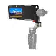 Stabilizer Gimbal Switch Plate Adapter Mount For GoPro 8 DJI OSMO Action Camera Aluminum Alloy Gimbal Mount Plate Adapter For GoPro 8 DJI OSMO Action Camera