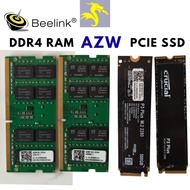 Silicon Motion AZW Beelink Mini PC Dedicated DDR4 RAM 8GB 16GB NGFF NVME PCIE SSD 500GB for Laptop N