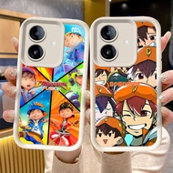 C-12 Boboiboy Black White Casing for Xiaomi Redmi K60 Ultra A1 15C 13C A2 poco M7 Pro 5G C65