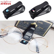 BMW Car Sun Visor Sunglasses Clip Card Ticket Holder Organizer Glasses Clip For BMW E36 E46 E30 E90 